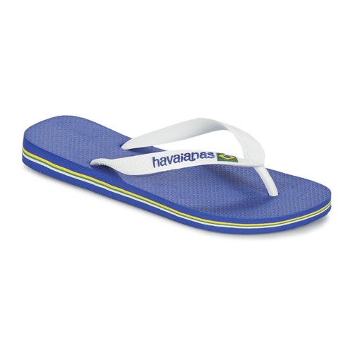 Havaianas - BRASIL LOGO - Blanc/Marine