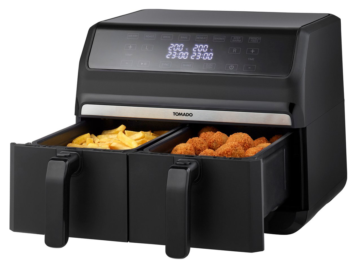 Tomado taf8001b dubbele airfryer