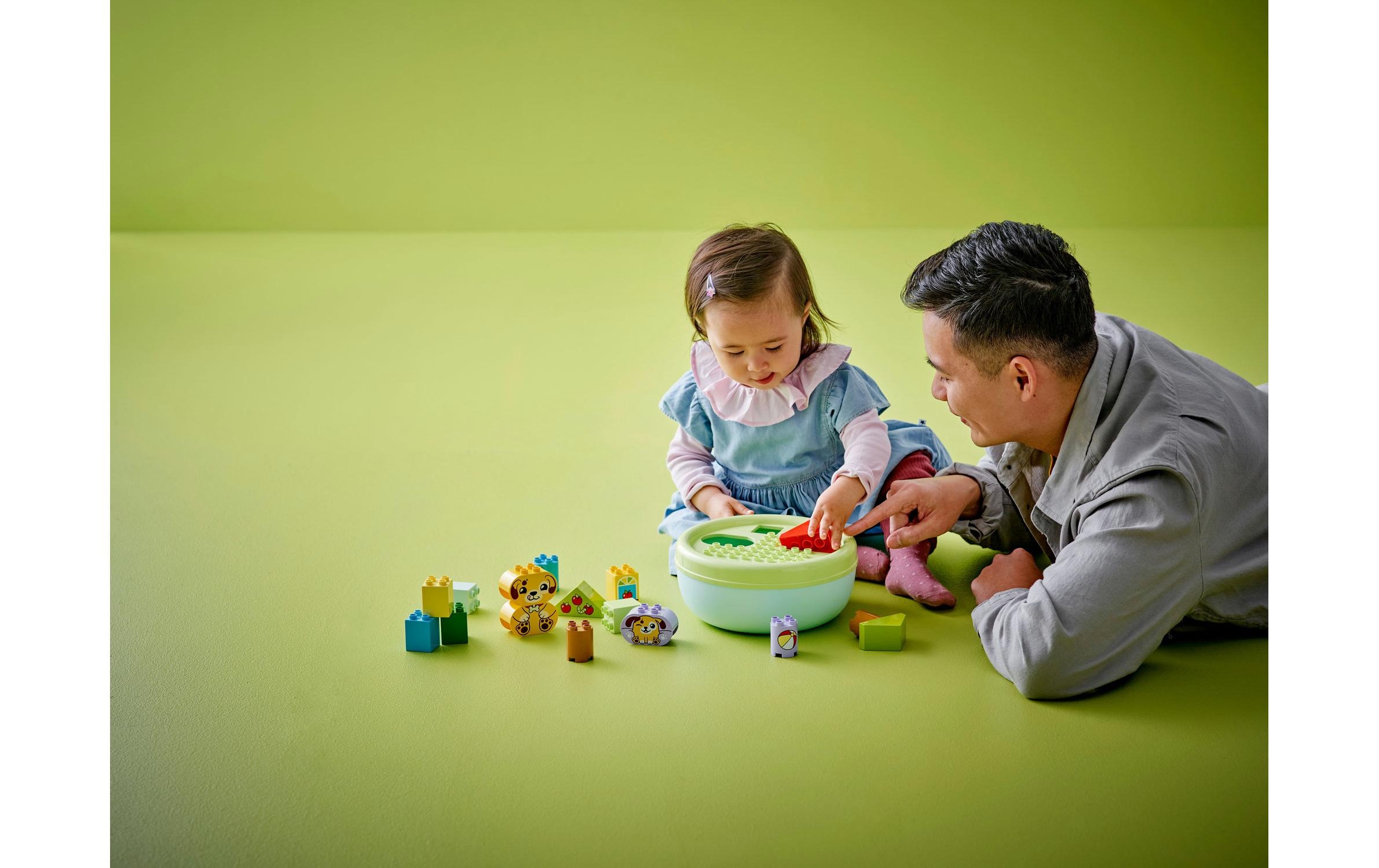LEGO® Spielbausteine »DUPLO® Formsortierer: Welpenhaus 10441«
