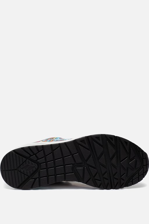 Skechers Uno Color Doodle Sneakers rood