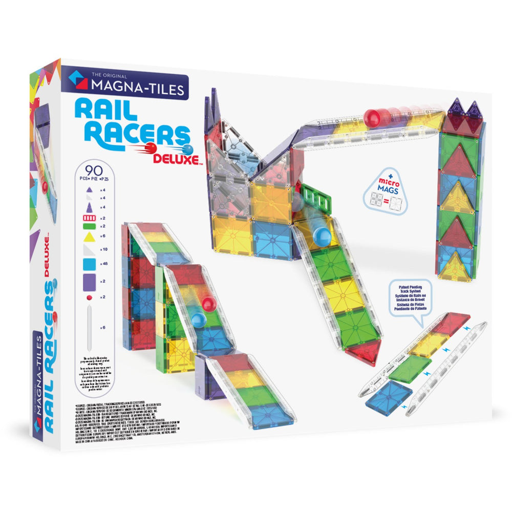 Køb Magna-Tiles® Rail Racer 90 Pcs