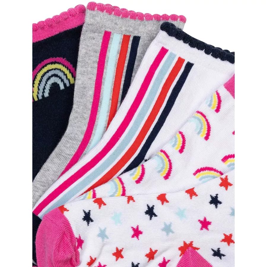 MINOTI 5er-Pack Socken Dunkelblau