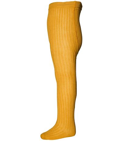 Melton trømpebukser - Rib - Yolk Yellow