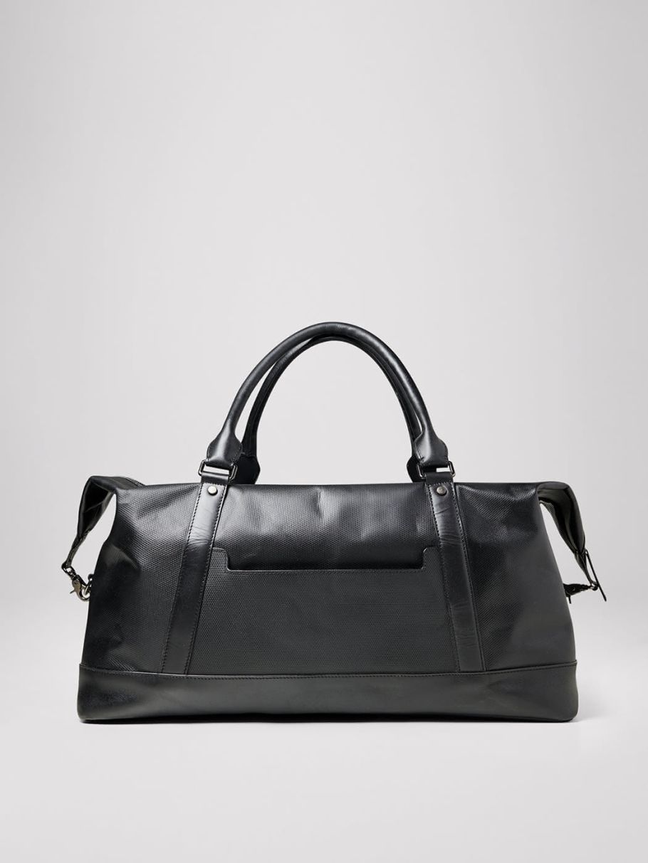 Sac de voyage en cuir uni