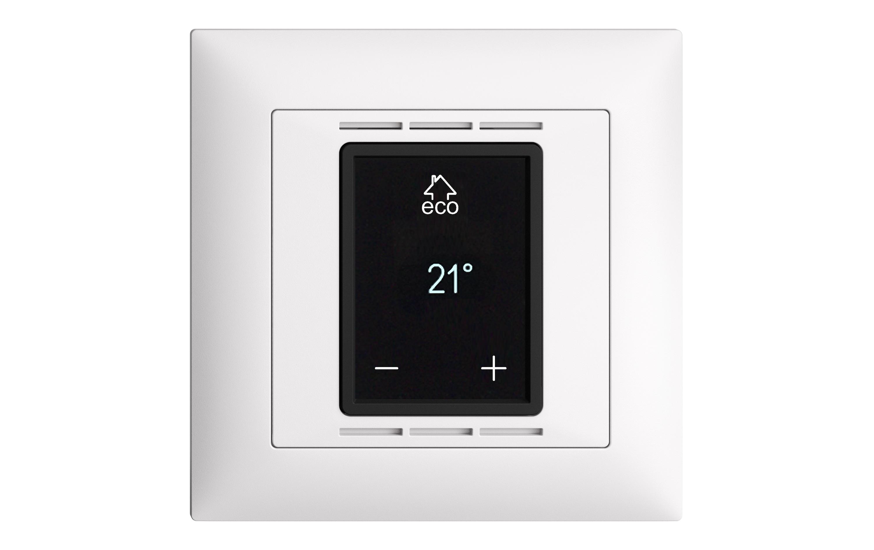 Raumthermostat UP programmierbar<br>Programmierbar mit Smartphone