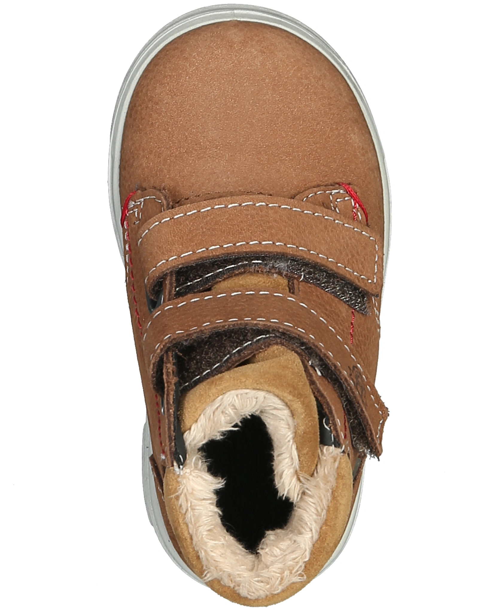 Klettschuhe ALEX gefüttert in curry