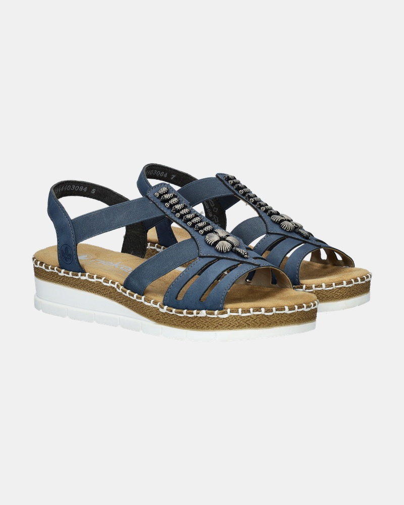 Rieker Sandalen  - blauw