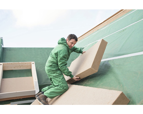 STEICOtherm droge Allround houtvezelisolatieplaat met stompe rand 1350 mm x 600 mm x 80 mm (wordt alleen per pallet verkocht)