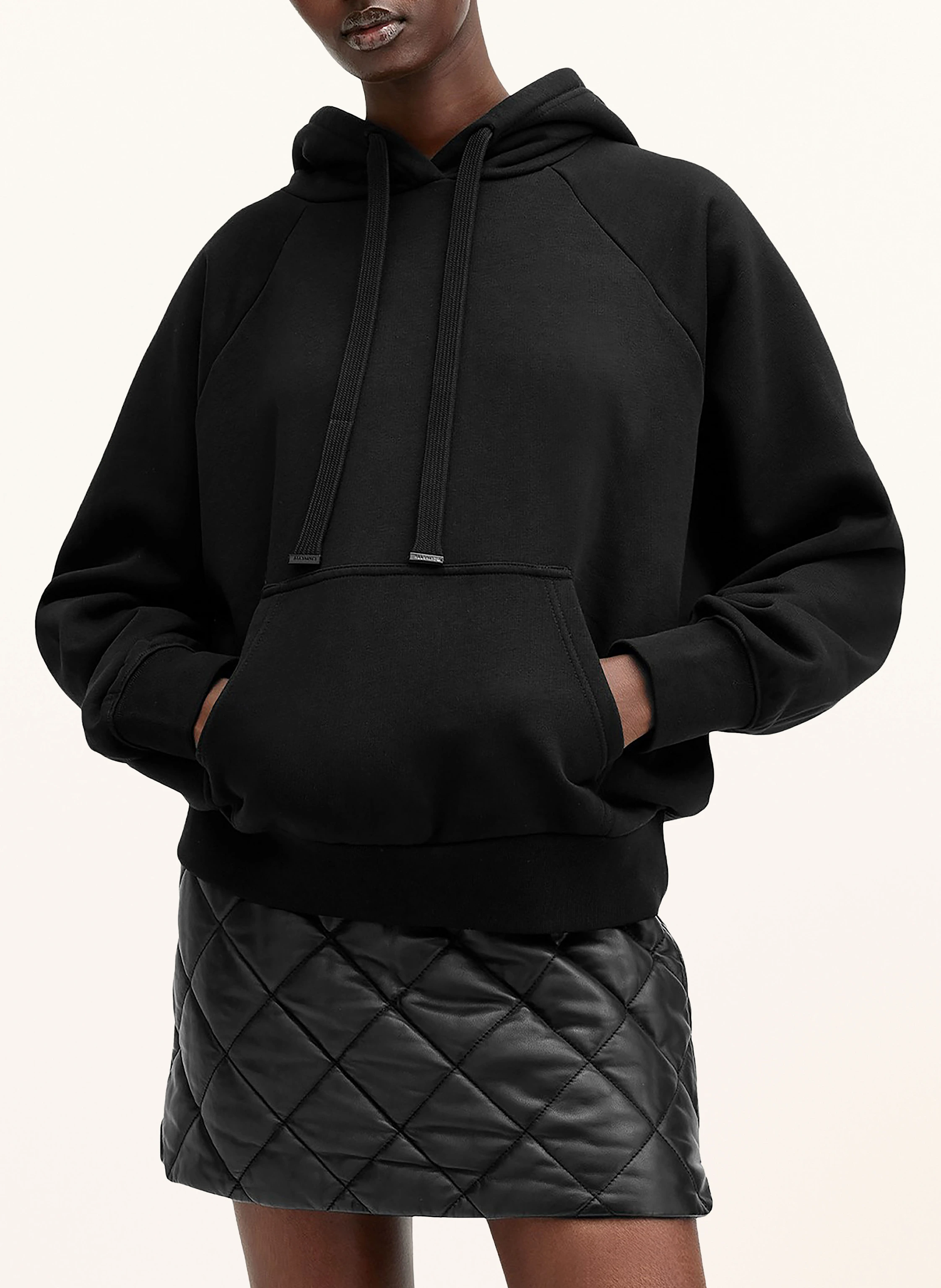 ALLSAINTS Hoodie TALON UNDRGRND mit Pailletten