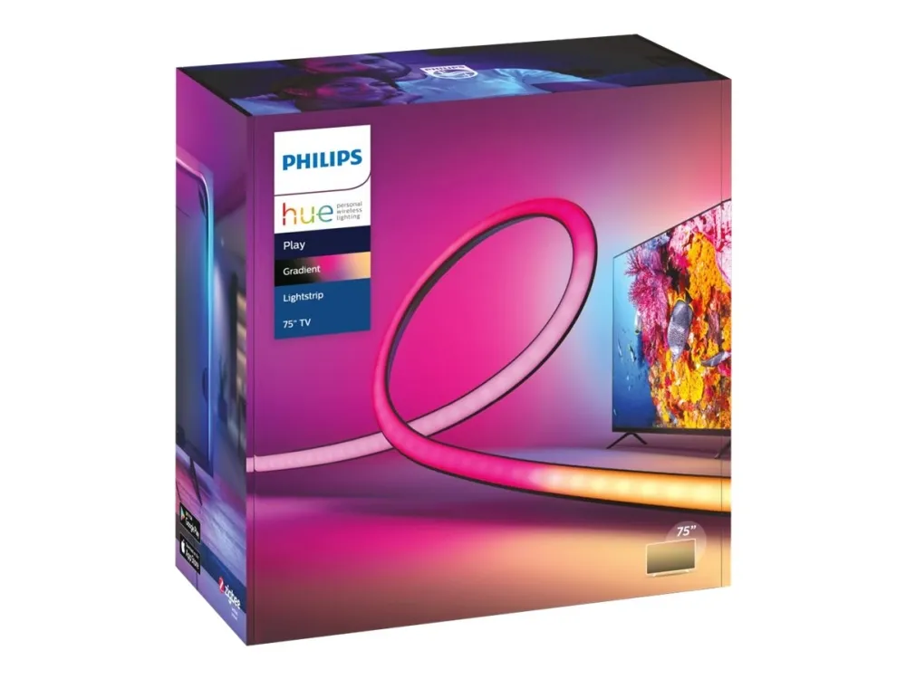 Philips Hue Lightstrip Gradient for 75
