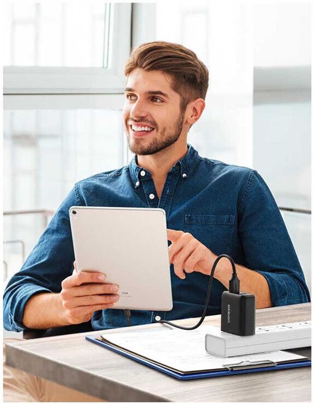 UGREEN - Snellader - 2 Poorten - USB - 18W - Quick Charge 3.0