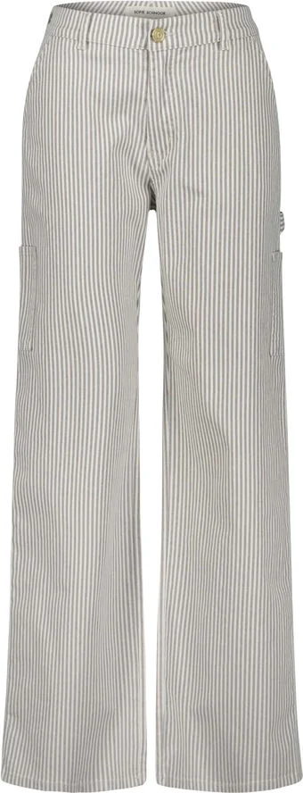 Sofie Schnoor Trousers Light brown striped