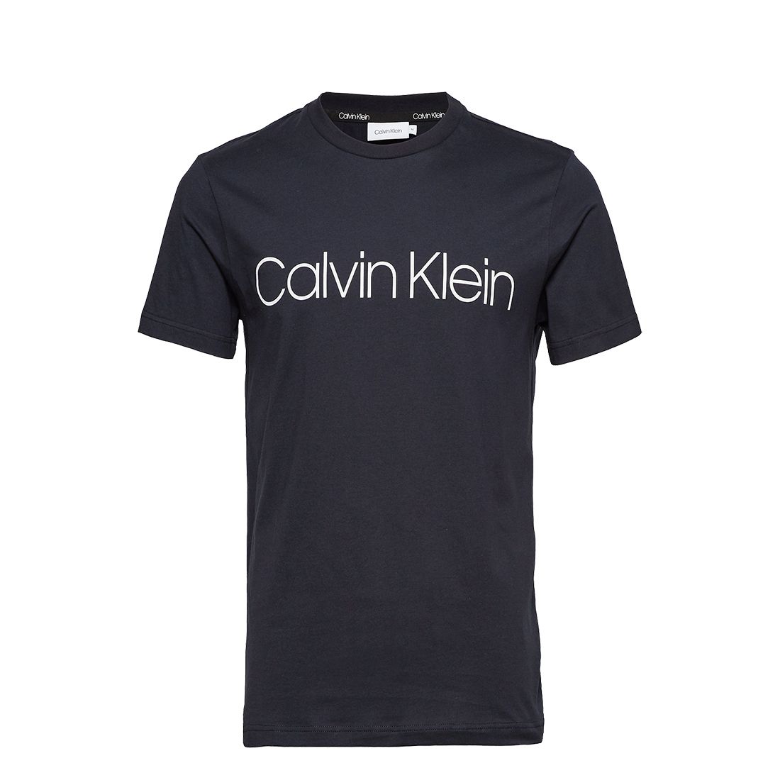 Cotton front logo t-skjorte