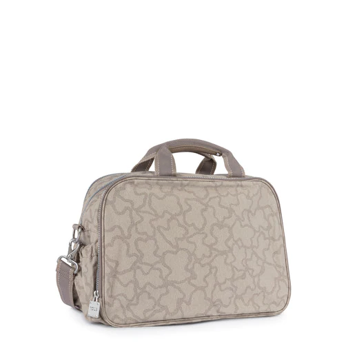 Bolsa infantil Kaos New Colors na cor pedra