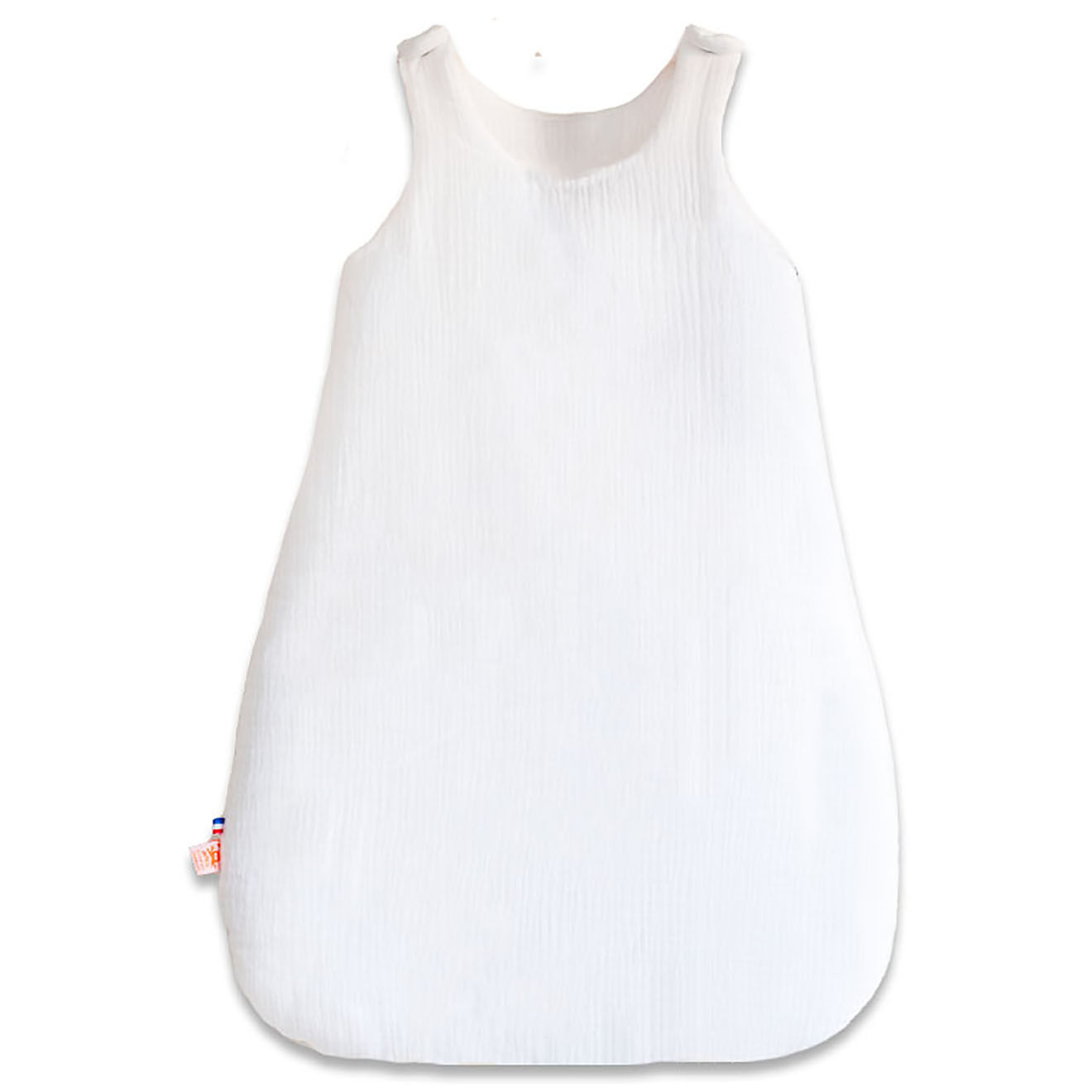 Papate Gigoteuse Hiver en Coton Bio blanche - 70x90 cm