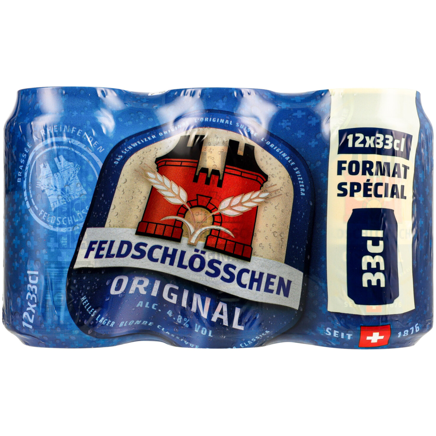 Feldschlösschen Original Bier Dose 12x33cl -396cl