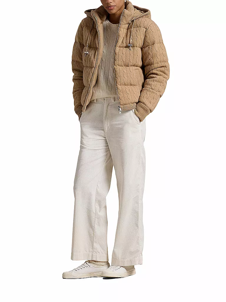 POLO RALPH LAUREN Daunensteppjacke beige
