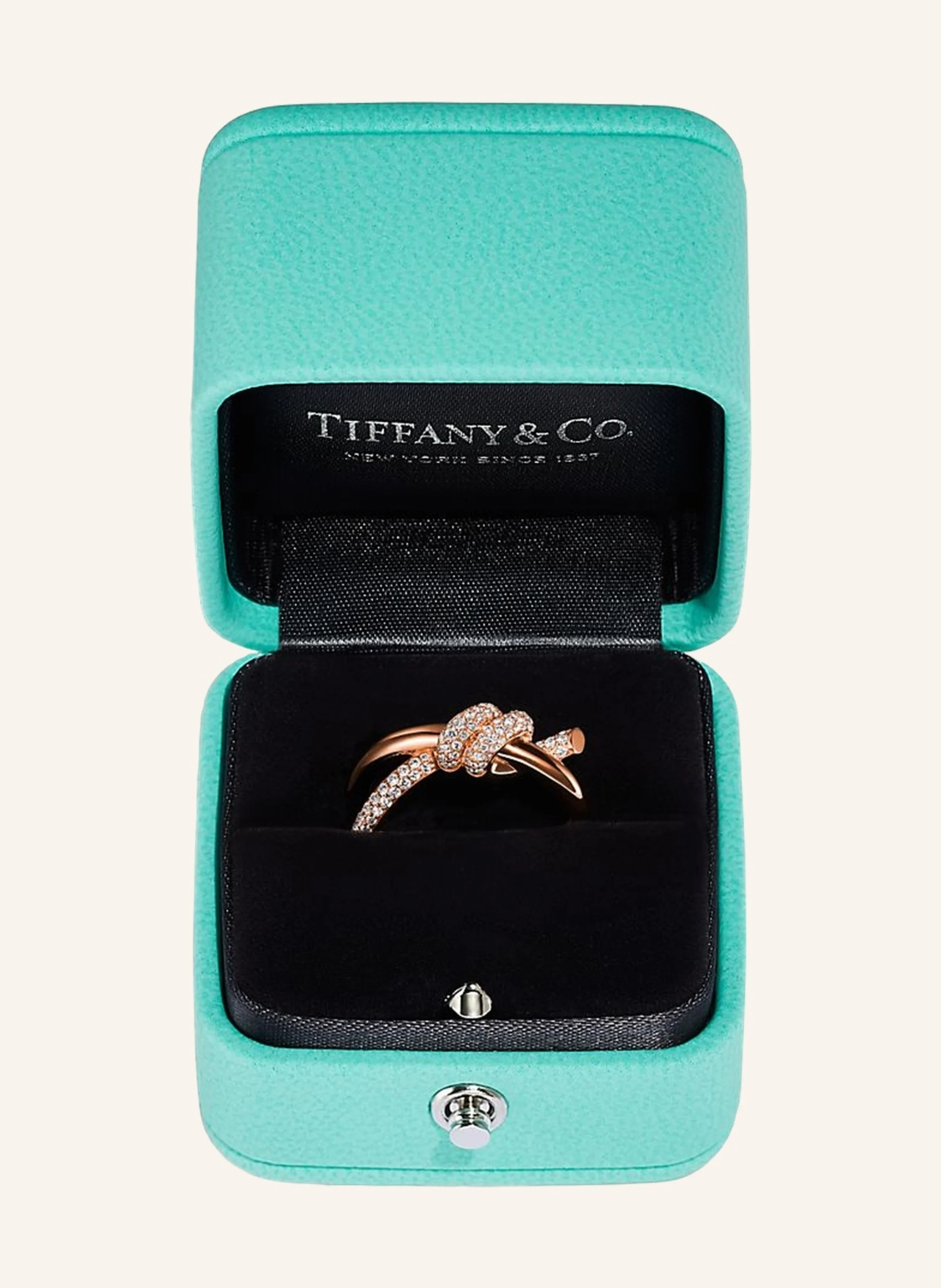 TIFFANY & Co. Tiffany Knot RING aus 18 Karat Roségold