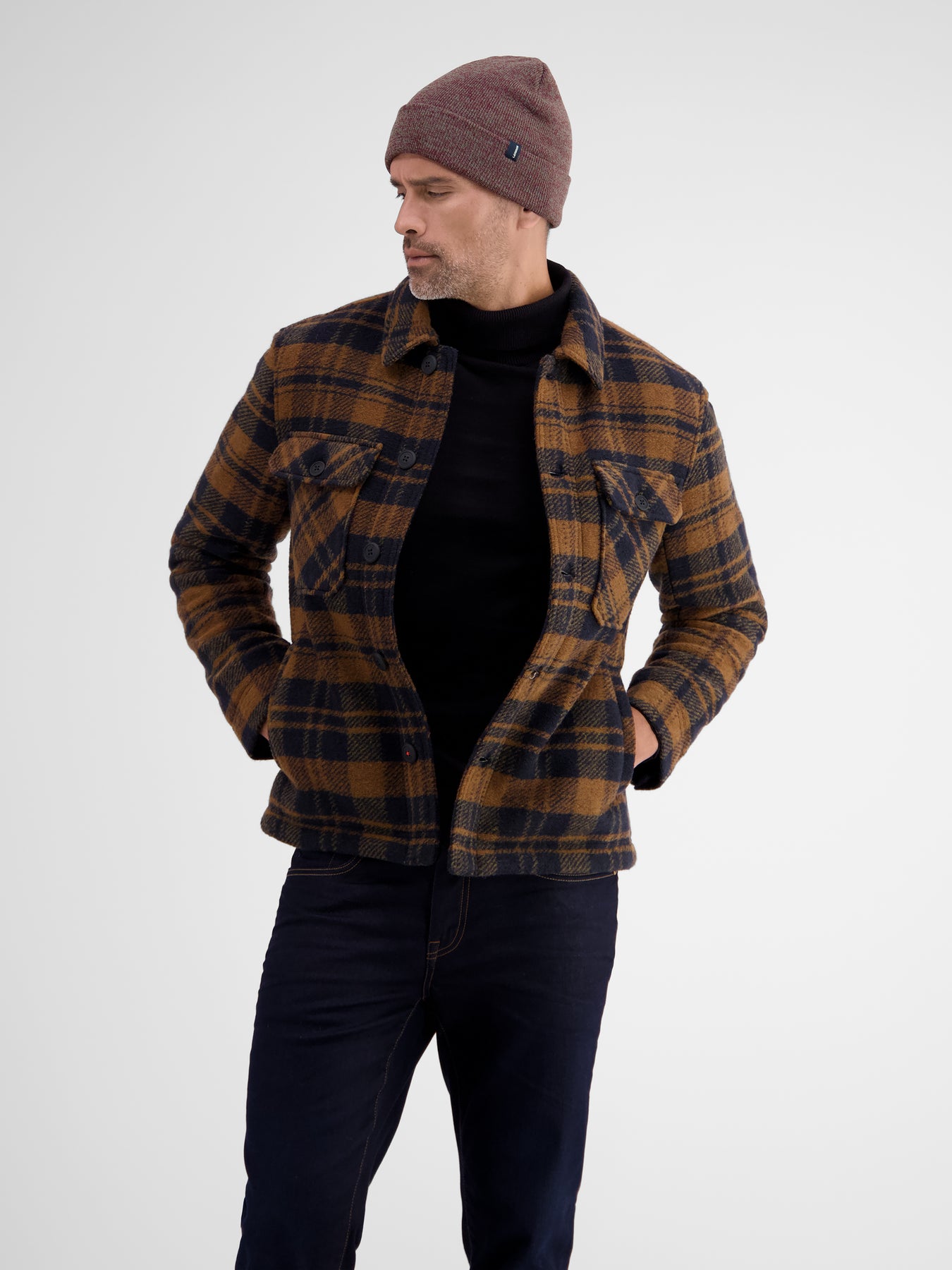 Strickmütze, Flachstrick