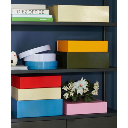 HAY Colour Opbevaringsboks, Lys Pink, S