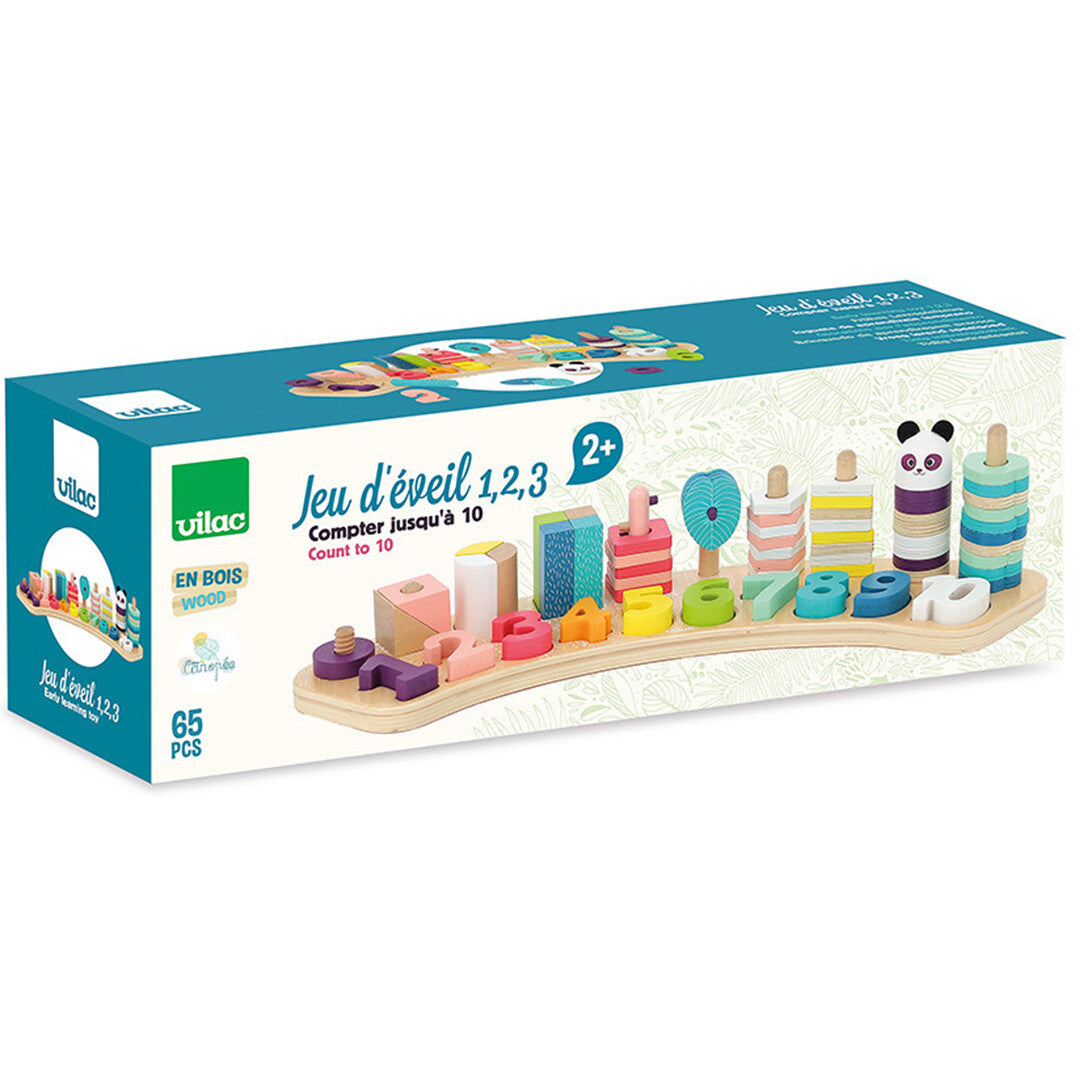 Vilac sorteer- en telspel - 1,2,3