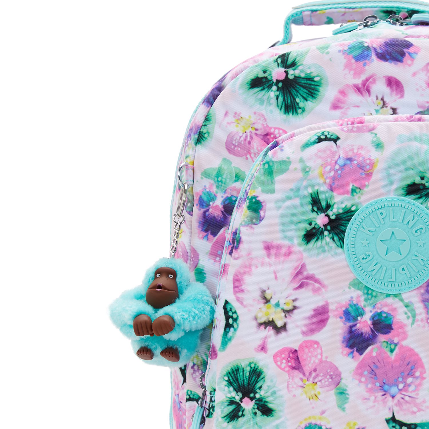Kipling Class Room aqua blossom