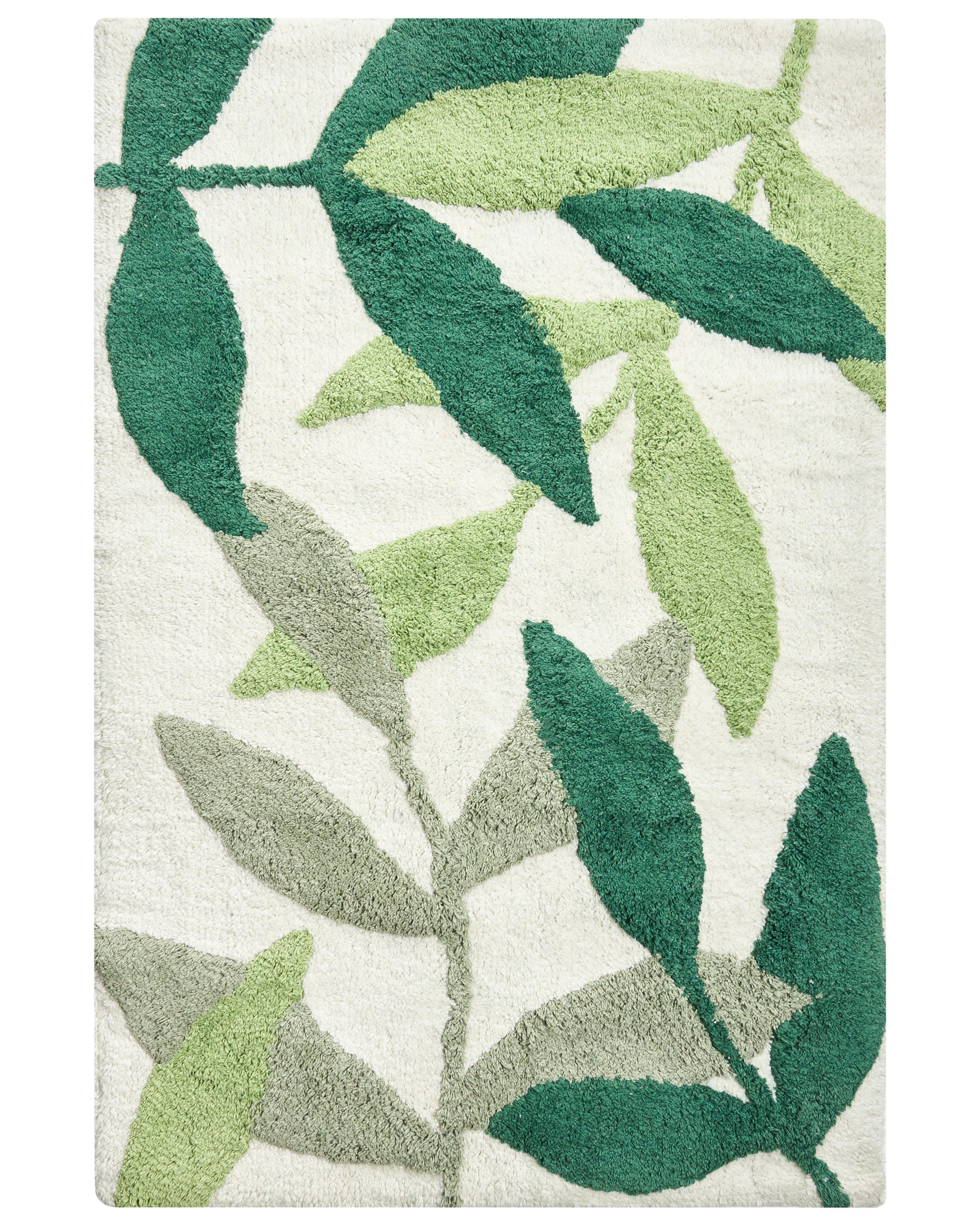 Badmat ASAN Groen 60 x 90 cm Katoen