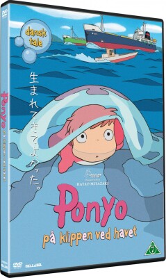 Ponyo - På Klippen Ved Havet / Ponyo - By The Cliff By The Sea - DVD