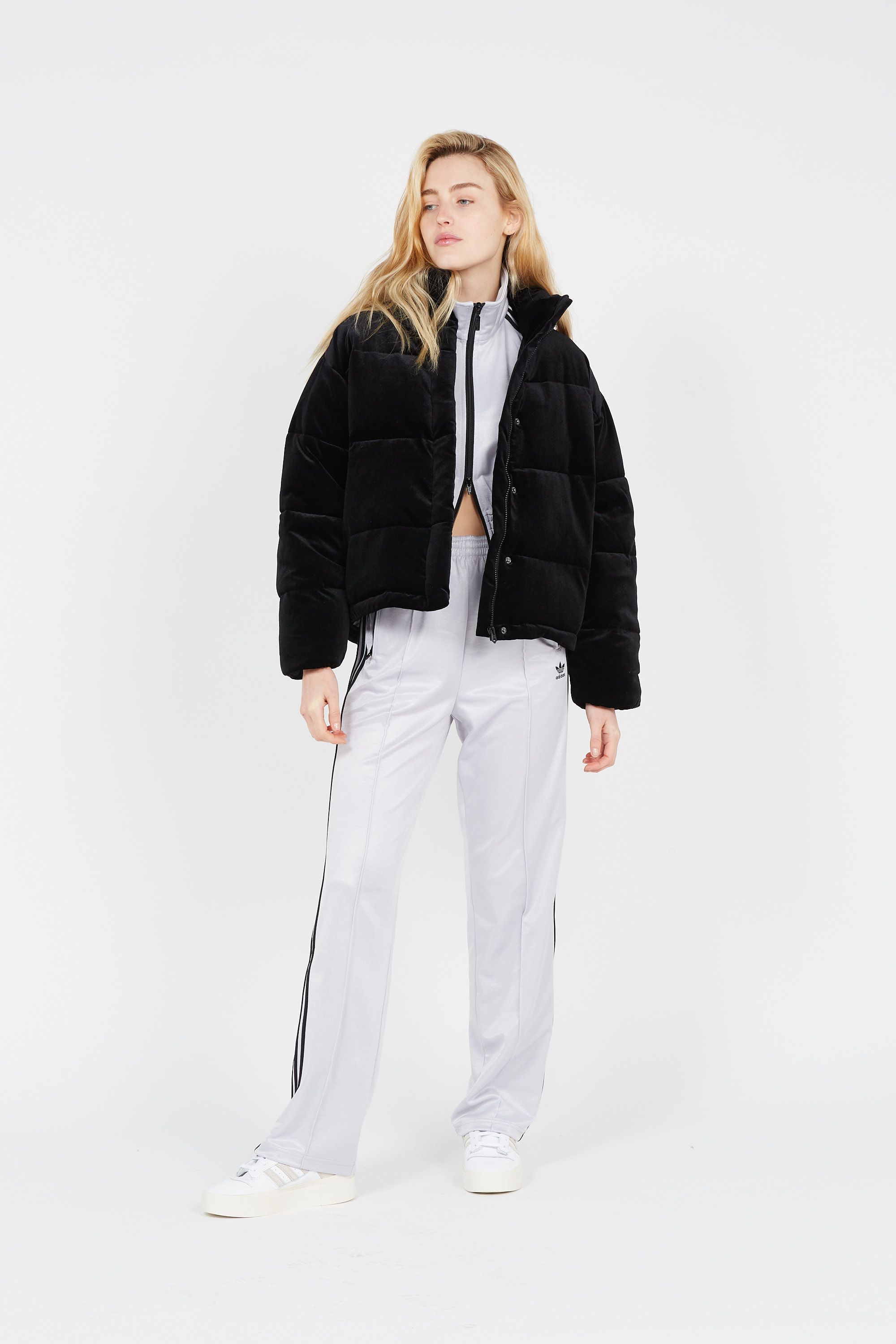 ADIDAS Veste de survêtement Argent