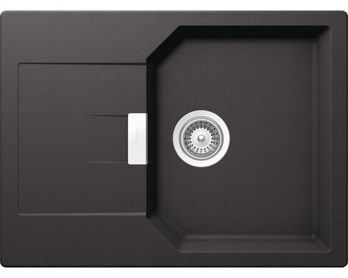 SCHOCK Manhattan D-100S spoelbak 690 x 510 mm nero MAND100SAGNE