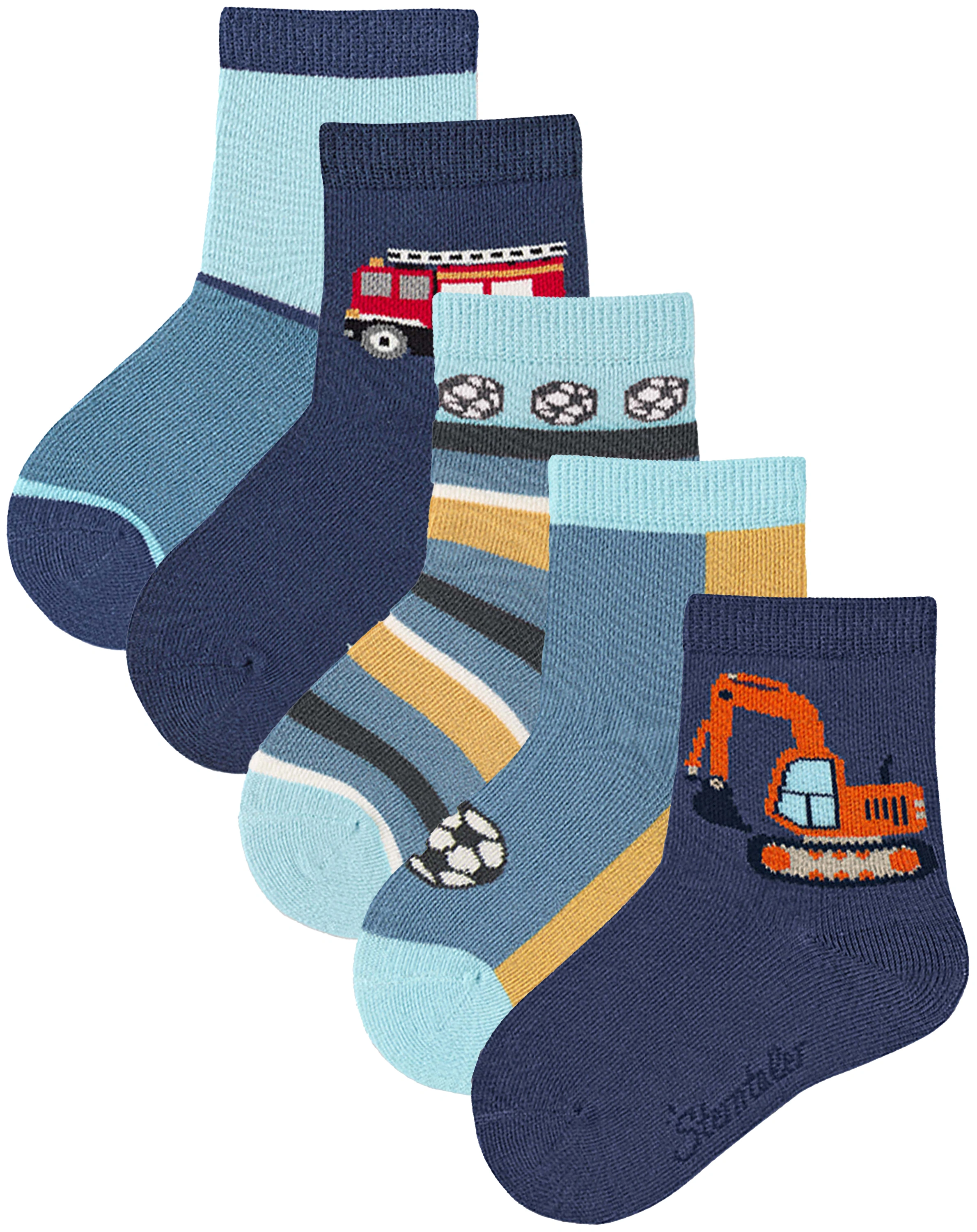 Socken BAGGER 5er Pack in blau