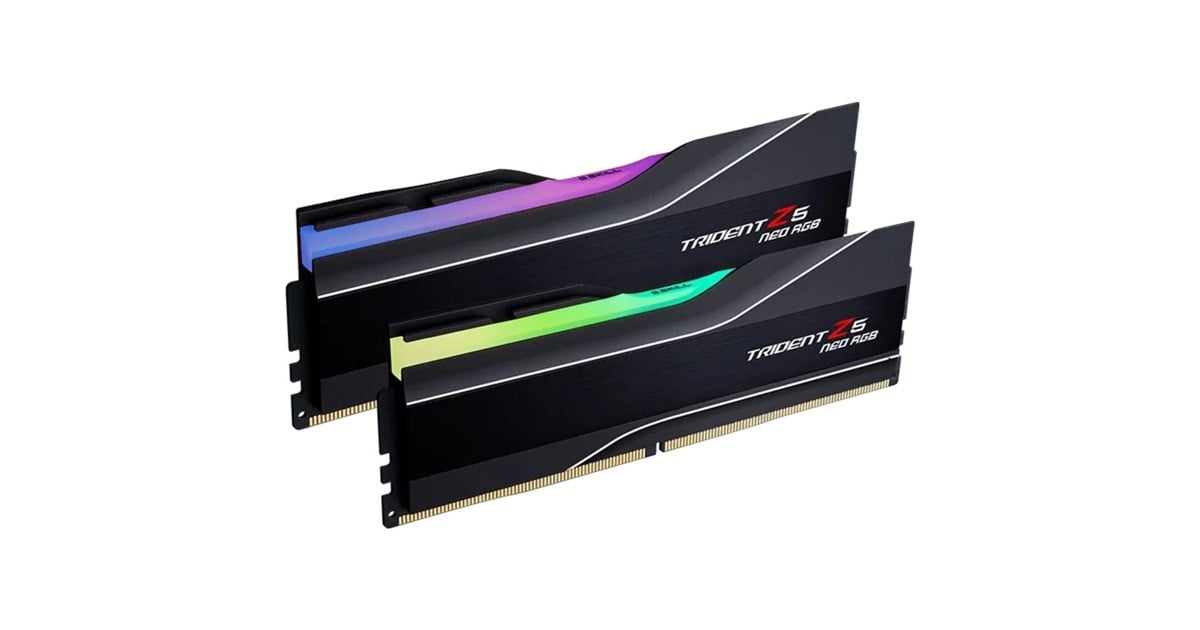 G.Skill32 GB DDR5-6400 (2x 16 GB) Kit werkgeheugen  (Zwart, Trident Z5 Neo RGB, EXPO)