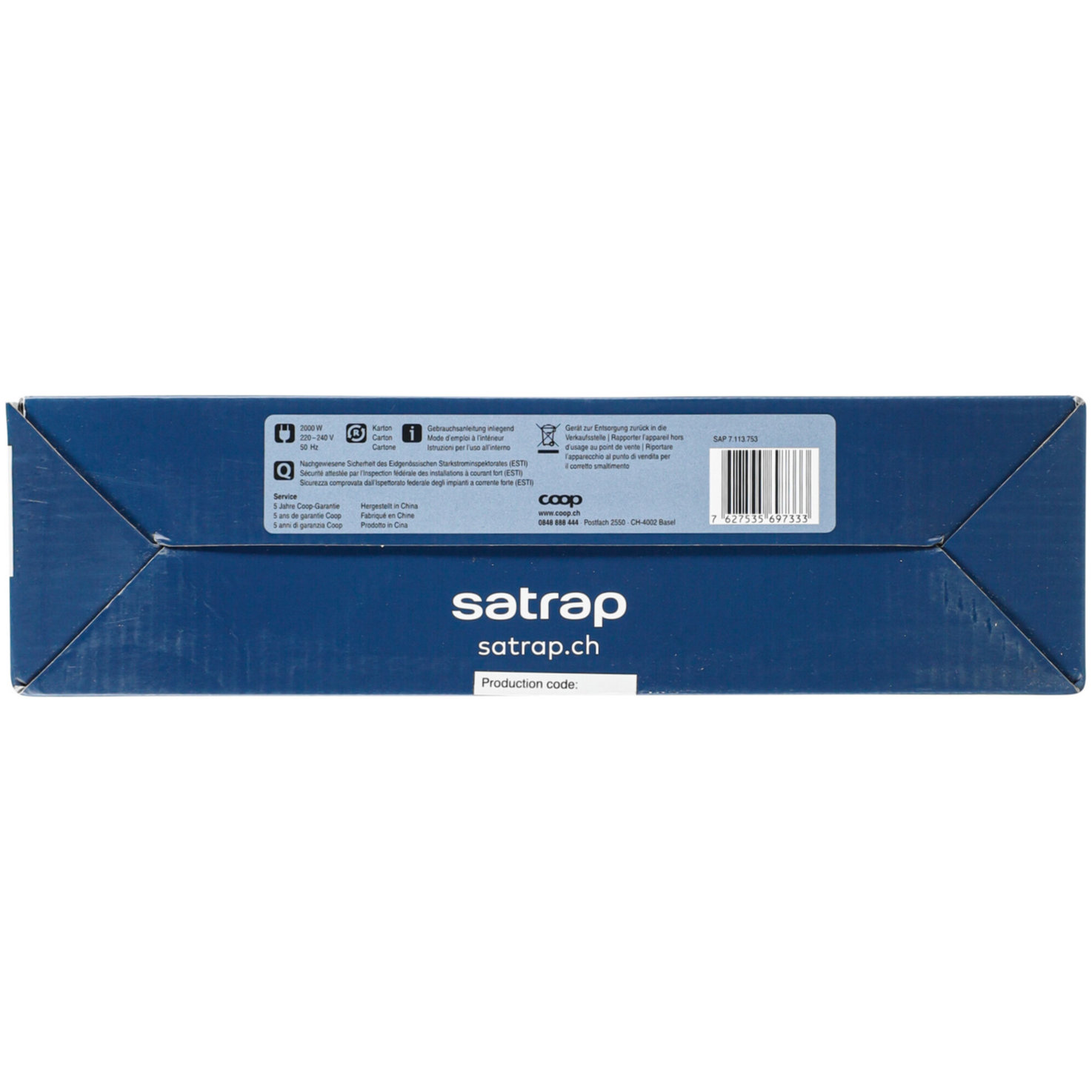 satrap Induktionsplatte Tenero Premio