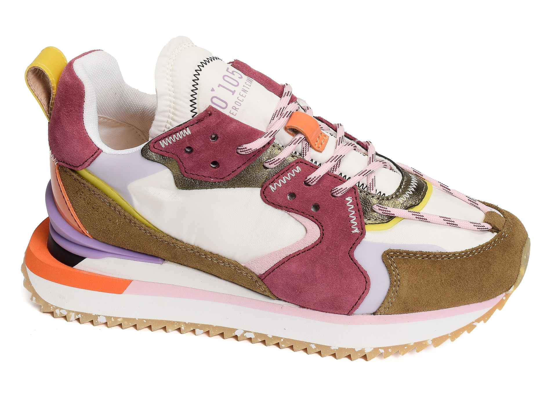 Treck up blanc multicolore