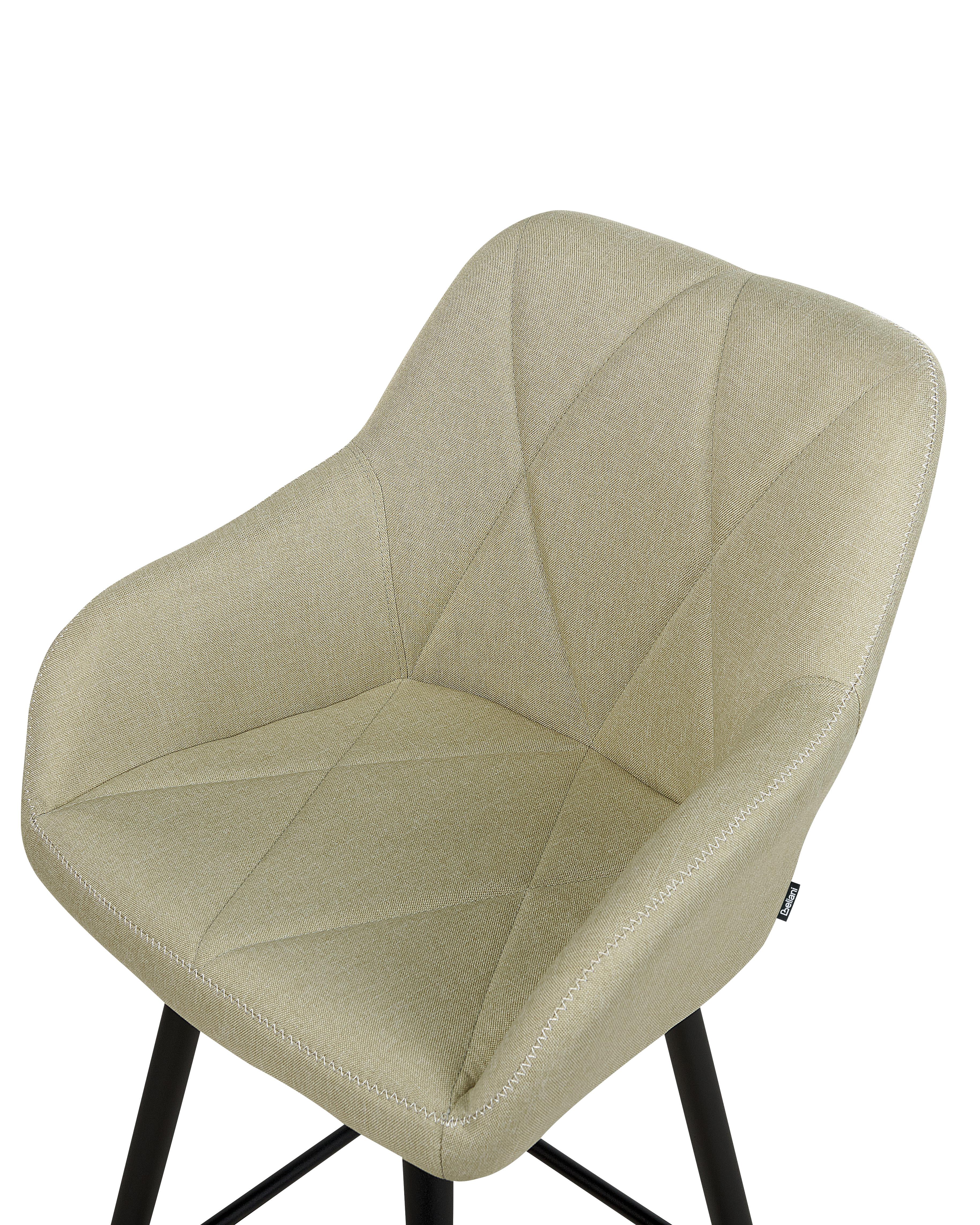 Set van 2 barstoelen DARIEN Lichtgroen