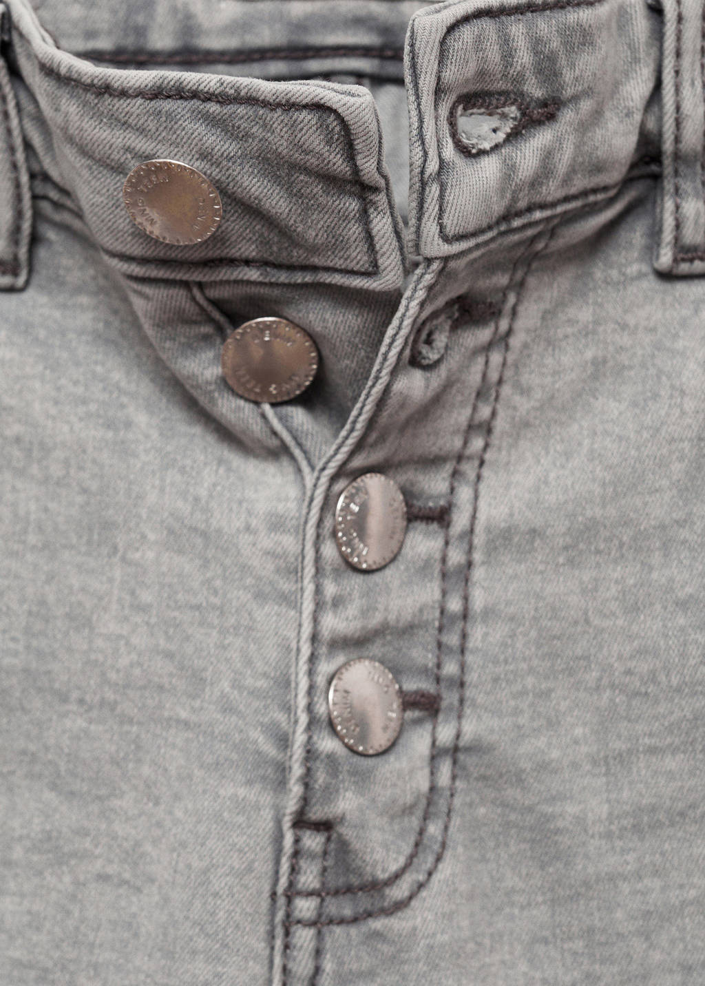 MANGO TEEN flared jeans changeant grijs