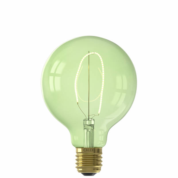 Calex LED-lamp E27 4W - Globe Emerald Green dimbaar