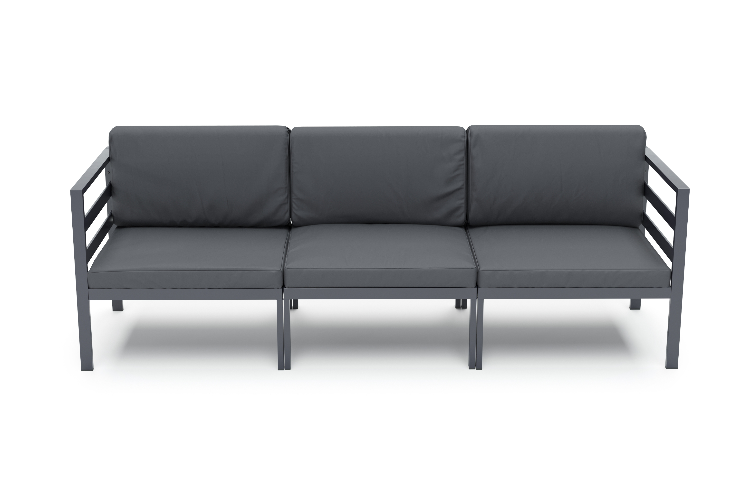 Lounge SAMBIA 3-teilig anthrazit