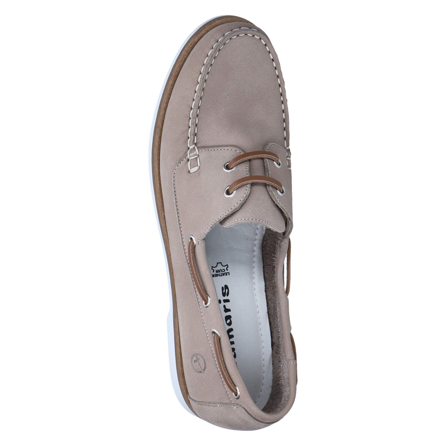 Tamaris Bootsschuhe - taupe