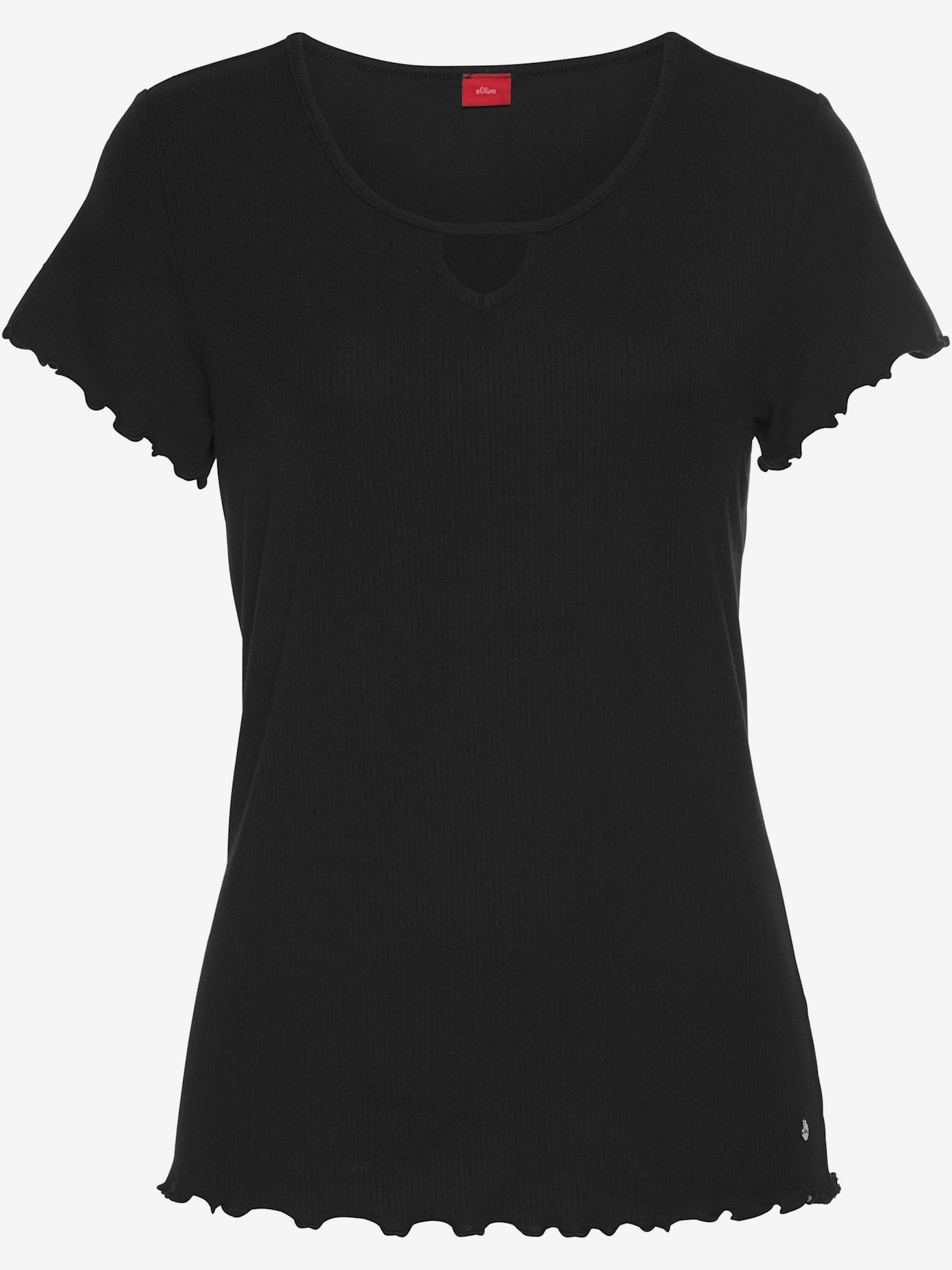 T-shirt à manches courtes avec encolure ronde