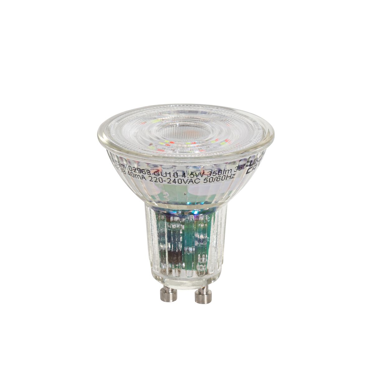 Set van 5 Smart GU10 50 LED lampen helder RGBW 4.5W 350 lm 2700-6000K
