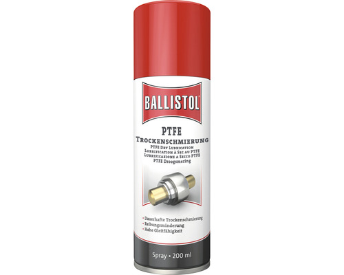 PTFE droge smeerspray Ballistol 200 ml