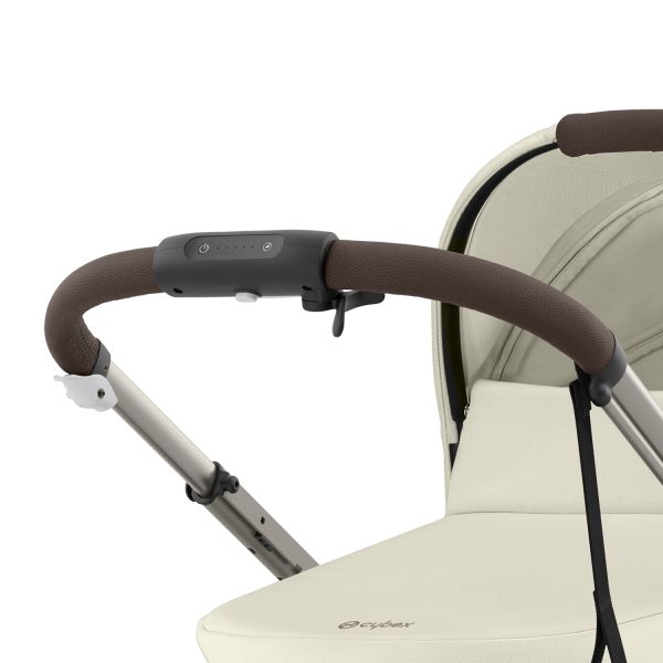 Cybex E-Gazelle S Kinderwagen 2-in-1 - Taupe - Almond Beige / Beige