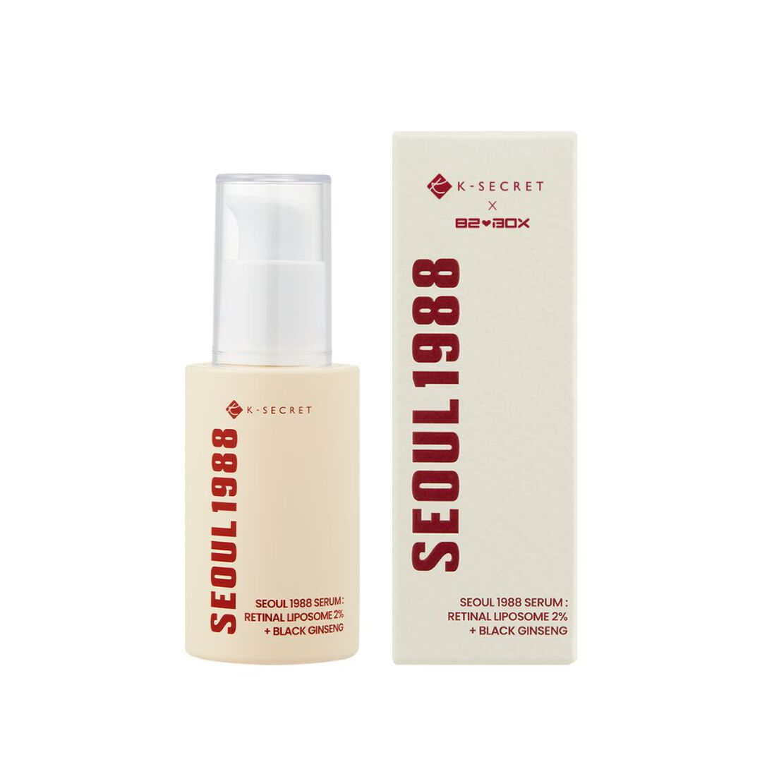K-SECRET  SEOUL 1988 Serum : Retinal Liposome 2% + Black Ginseng - 30ml