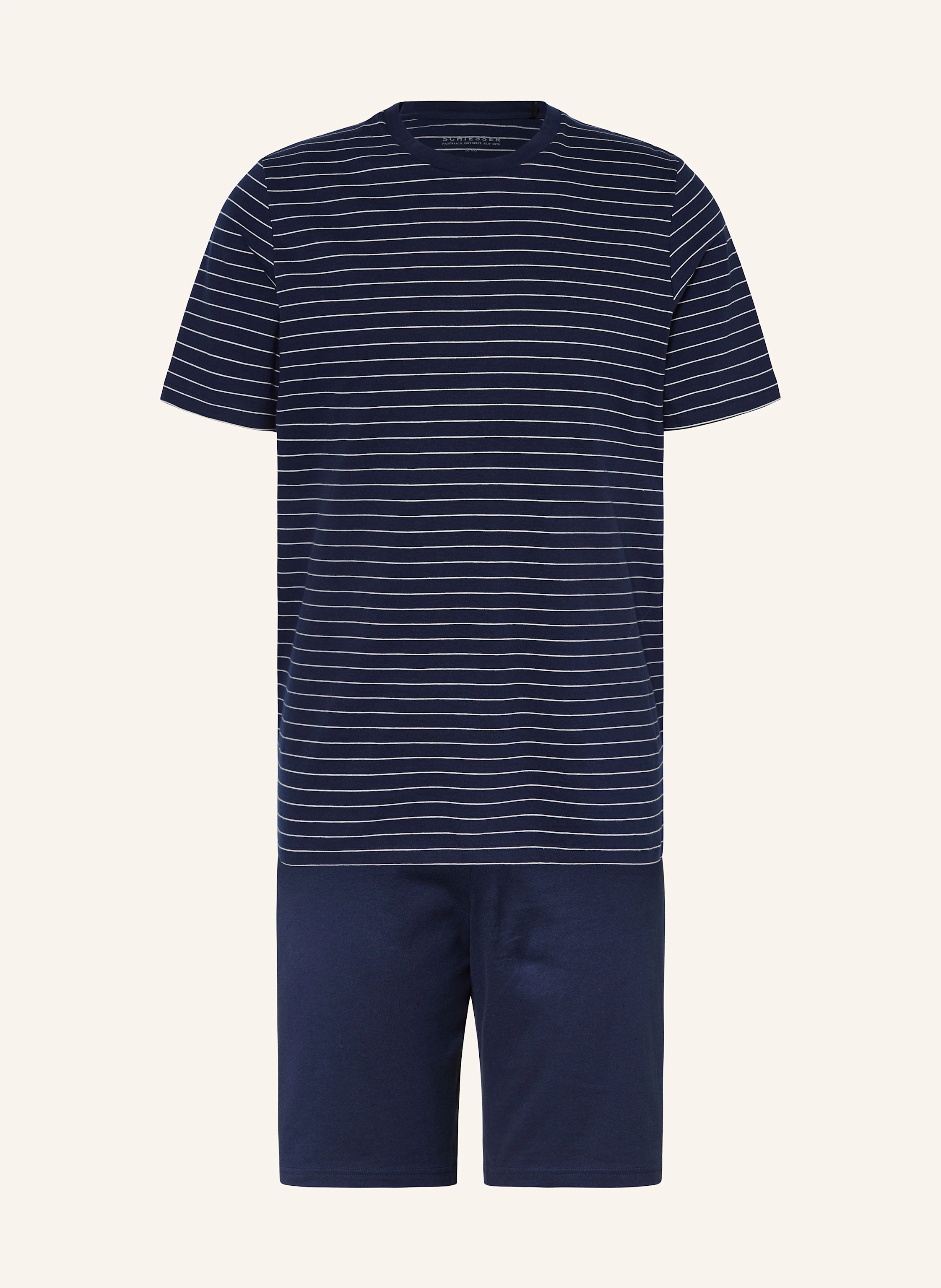 SCHIESSER Shorty-Schlafanzug CASUAL ESSENTIALS