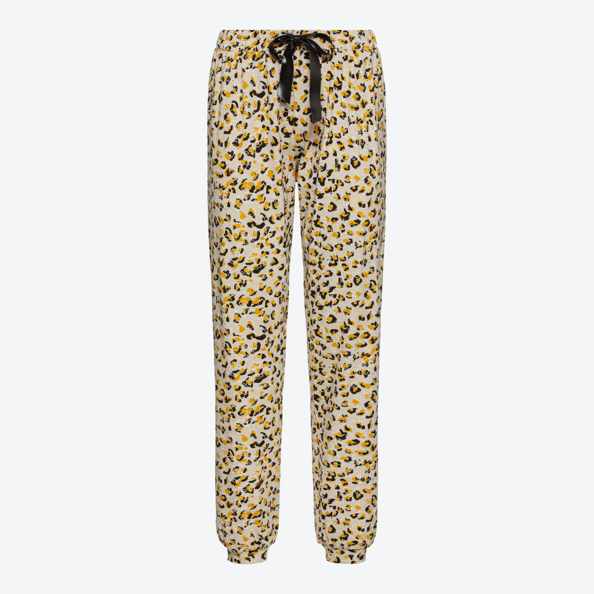 Damen-Schlafhose mit Leo-Muster, Mix&Match