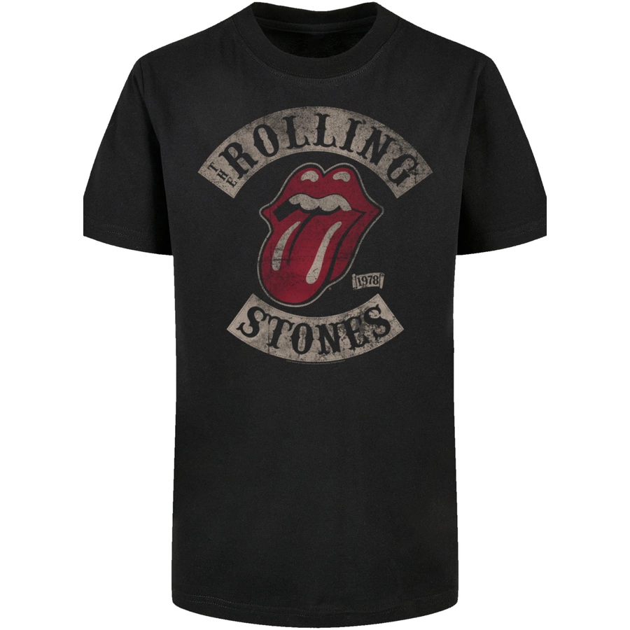 F4NT4STIC Basic Kids Tee The Rolling Stones Tour '78 schwarz