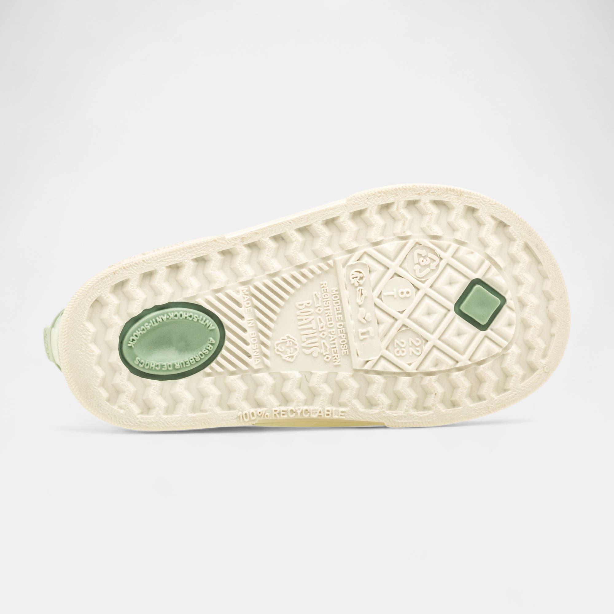 Bottines Garçon vert