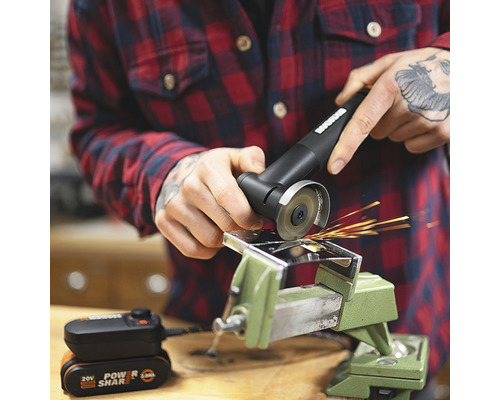 WORX MakerX - Haakse slijper accessoireset geschikt voor mini haakse slijper WX741.9, 16-delig.