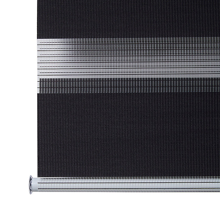 Store enrouleur jour / nuit Elin gris Colours 120 x 240 cm